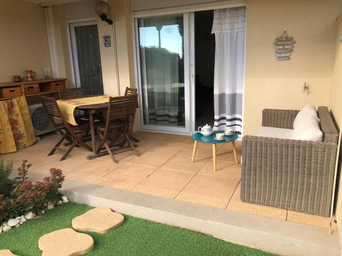 Le Jardin De La Plage - T2 - Terrasse Jardin 30M2 - Piscine - Clim- Wifi -Parking Canet-en-Roussillon Kültér fotó