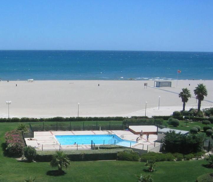 Le Jardin De La Plage - T2 - Terrasse Jardin 30M2 - Piscine - Clim- Wifi -Parking Canet-en-Roussillon Kültér fotó